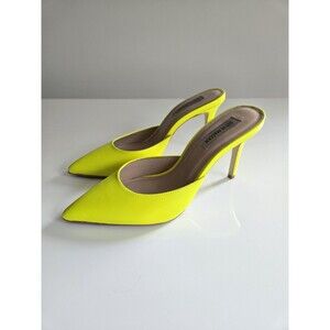 Steve Madden Women's Size 9 Elyse Pointed Toe Mule Neon Green